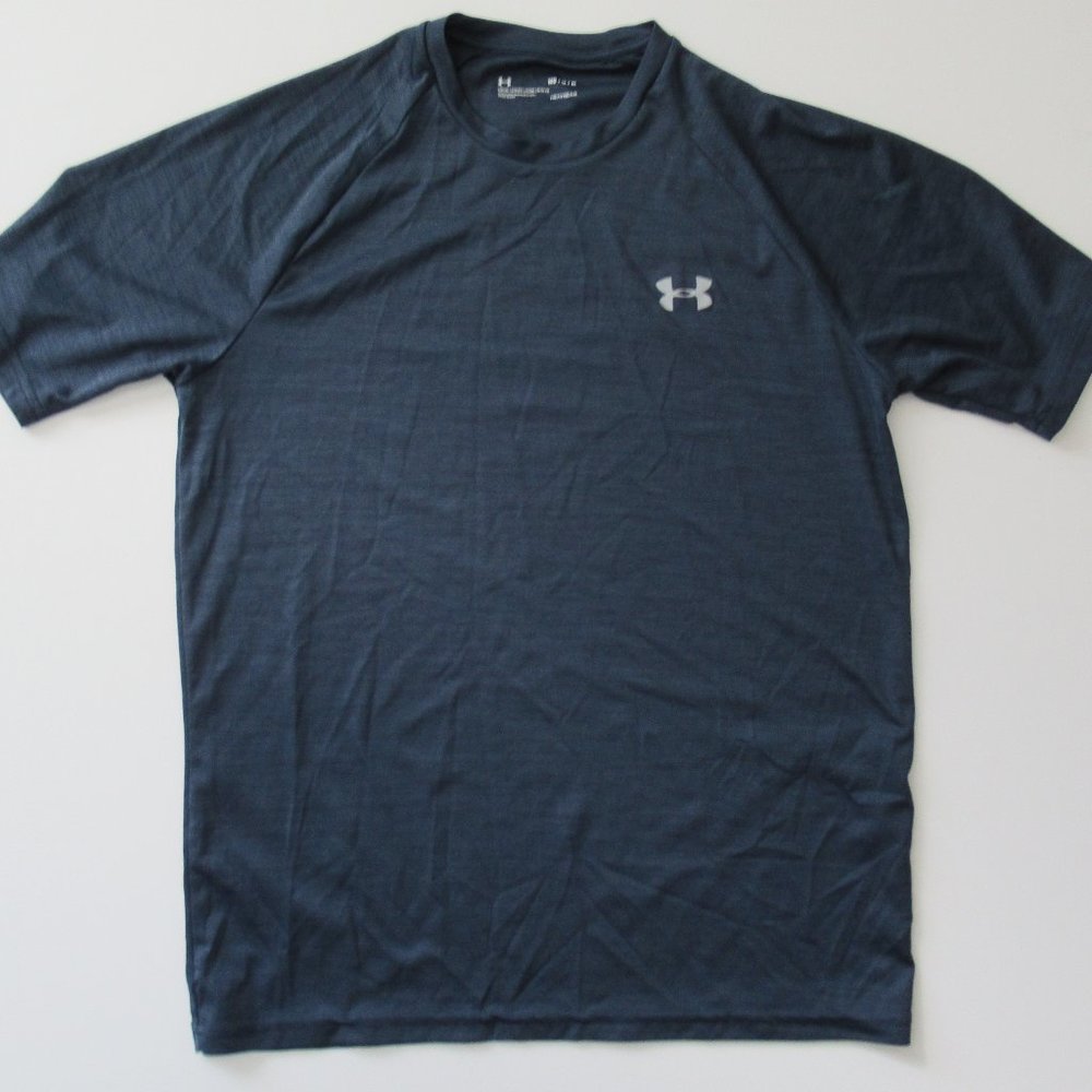 Under Armour Short Sleeve Loose Fit Heat Gear Athletic Tee T-Shirt Medium